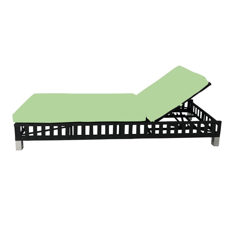 Yoho hot sale aluminium sun loungers resin sun lounger cheap outdoor patio daybed