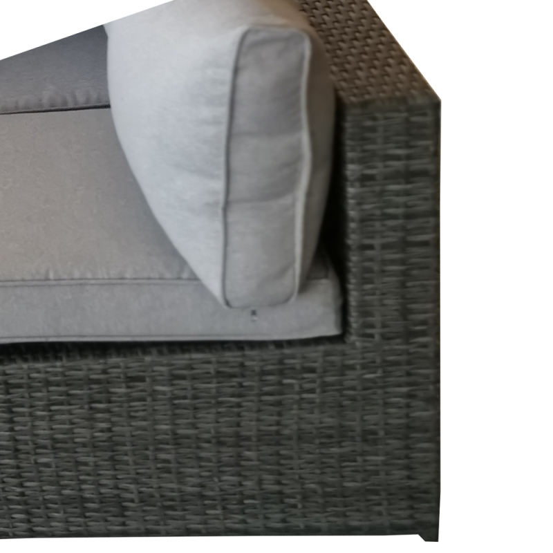 YOHO Hot selling 7PCS Garden Sets aluminum sofa patio rattan furniture outdoor table and chairs