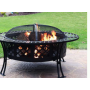 YOHO portable and foldable stainless steel grill and fire pit