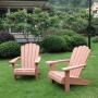 Yoho Plastic Wood Garden Chair Outdoor Lounger environmental recycled Waterproof Adirondack Chair