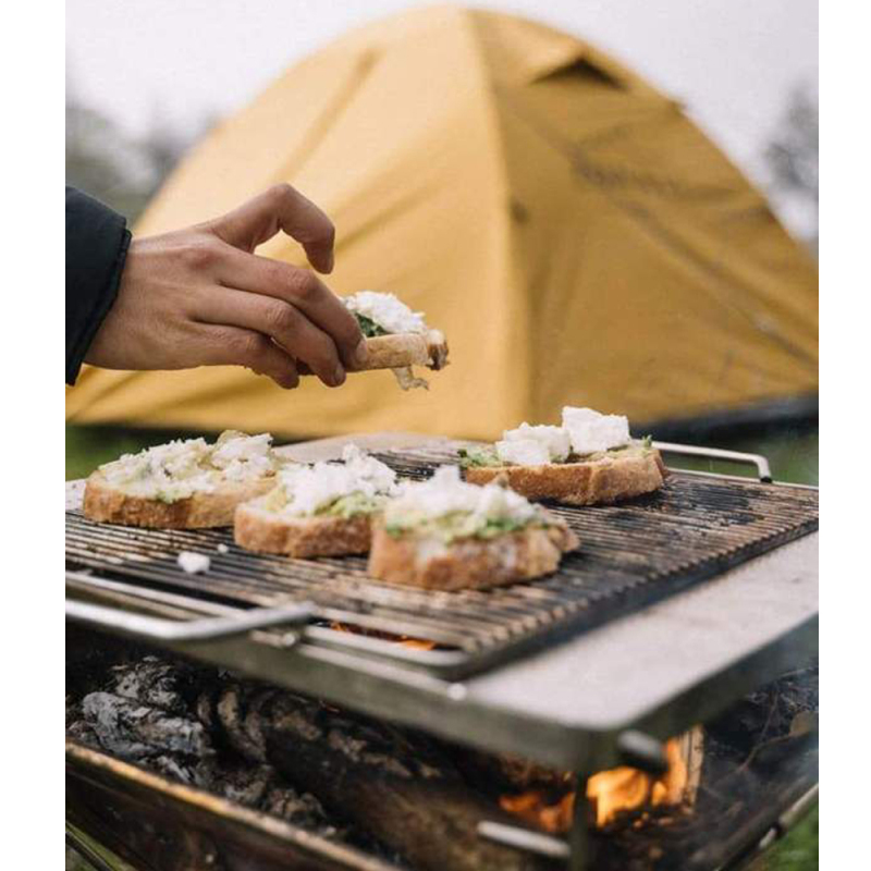 Multi-functions Portable Outdoor Camping Stainless Steel Storage Box