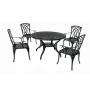Noble house outdoor furniture  cast aluminum outdoor bronze dining set