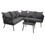 7 Modern simple sofa pcs aluminum set with powder coating Garden Partio Indoor living room conversation sofa set