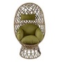 Wholesale Custom Leisure Egg Chair Swing With Seat Cushion Single Swing Wicker
