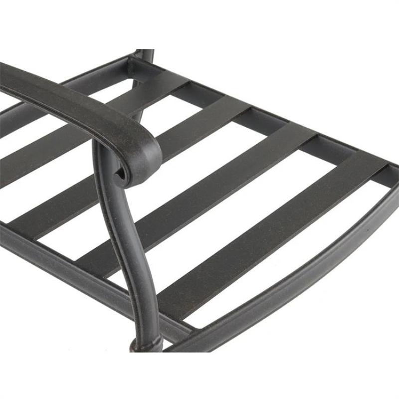 High Quality Outdoor Furniture Cast Aluminum Single Sofa Chair