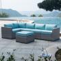 All weather luxury flat wicker rattan outdoor furniture, rattan furniture, garden sofa set