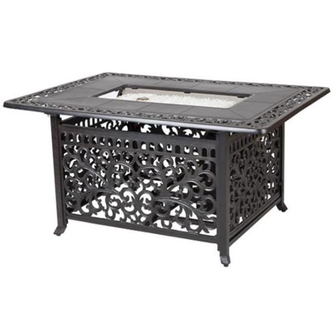 Luxury Fire Pit with BBQ Grill Outdoor Garden Patio Backyard Party family use Gas faire table set different model LOGO Customize