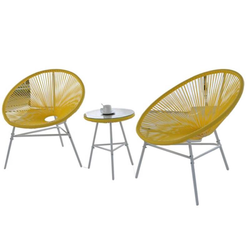 YOHO Hot Sale Acapulco chair Outdoor Garden Beach leisure egg-shaped Acapulco Rattan Garden Chair