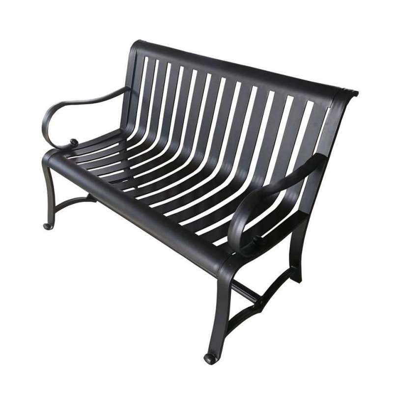 YOHO Hot sale full KD outdoor Patio love seat chair High Quality extrude aluminum Park bench