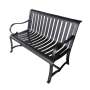 YOHO Hot sale full KD outdoor Patio love seat chair High Quality extrude aluminum Park bench