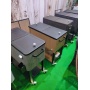 YOHO Hot Sale Outdoor Garden Hiking Camping cooler cart Beverage Tubs Cooler Lid beer/wine/drink Ice Bucket with big wheels