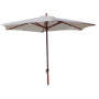 Cheap Price Wooden Square Parasol Outdoor Cafe Patio Parasol Umbrella