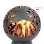 Yoho Metal Outdoor Fire Pit Wholesale Charcoal BBQ Grill Outdoor Backyard Patio Fire Pit