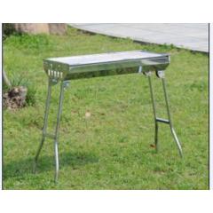 Cooking Picnic Camping  Bbq Stainless Steel Bbq Grill Portable Charcoal Barbecue Grill