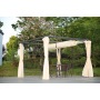 YOHO All Weather Louvre Waterproof Metal Pergola Tent Folding Garden Gazebos Outdoor Europe Gazebo