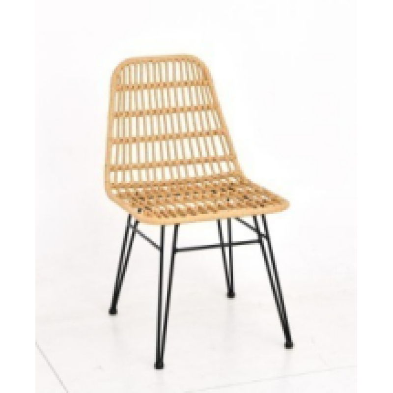 New Style Hot Sale Plastic Wicker Dining Chairs Rattan Furniture Balcony Chair For Wedding