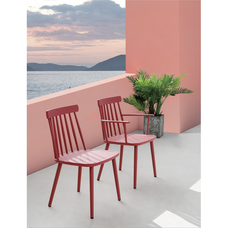 YOHO Luxury Modern Outdoor Dining Table set Garden Patio All Weather Restaurant table and chairs Aluminum Patio Dining Set