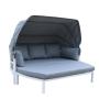 Modern Swimming Pool Lounge Set, Beach Lounge Furniture Daybed, Outdoor Leisure Lounge