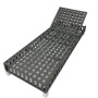 Yoho hot sale aluminium sun loungers resin sun lounger cheap outdoor patio daybed