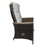 YOHO patio furniture rattan chairs outdoor garden With Adjustable High Backrest wicker furniture