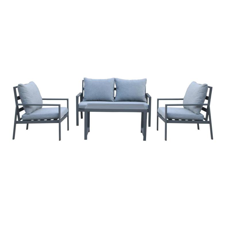 Yoho  outdoor sofa set modern corner sofa set designs outdoor garden sofa set metal alu