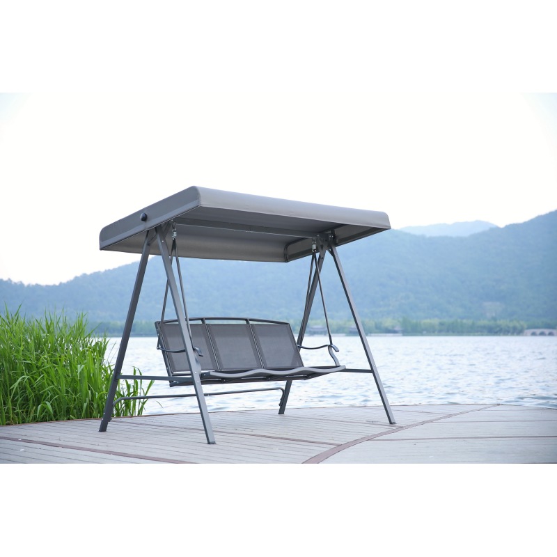 YOHO Hot Sale Outdoor patio garden hanging chair swing set outdoor leisure Patio swings with canopy for kids