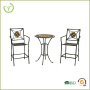 3pcs Balcony 3pcs rattan set chair table outdoor Garden wicker chair sofa garden outdoor courtyard leisure balcony