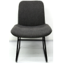 Outdoor Garden Modern Dining single sofa Dining Chair Balcony Set with back lazy chair Aluminum frame with quick dry sponge