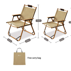 YOHO Wholesale Lightweight Outdoor Portable Fishing Camping hiking aluminum Kermit Chair Fishing chair