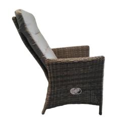YOHO patio furniture rattan chairs outdoor garden With Adjustable High Backrest wicker furniture