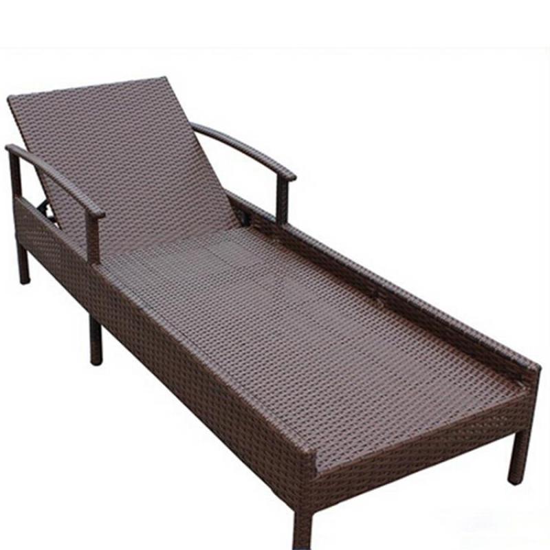 High quality outdoor  furniture new designs aluminum sun lounger