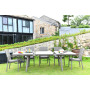High quality outdoor elegant rattan design 100% recyclable plastic PP dining furniture