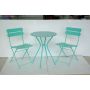 YOHO wholesale Outdoor Patio Garden cheap 3 Pcs steel balcony Bristo Set Furniture  Folding chair set