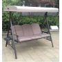 Outdoor patio swing garden chairs 3 seater swing for adult