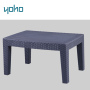 Outdoor injection full PP plastic sofa set online sell patio 4pcs sofa garden sofa set in rattan looking