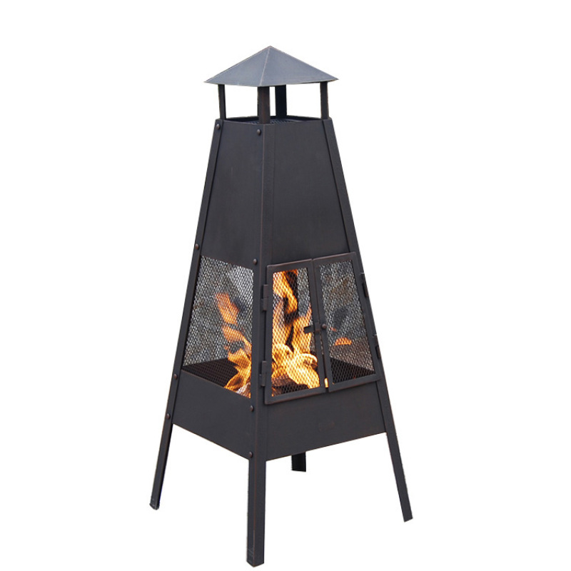 YOHO Hot sale wholesale outdoor fire pit Garden patio Portable family use bbq grill burner fire place