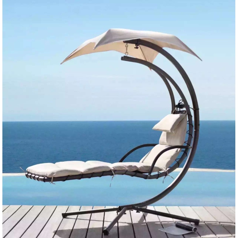 New design Hammocks For Outdoor Sun Lounger With Canopy Hammock With Umbrella