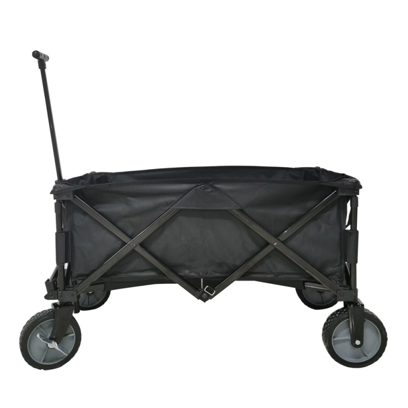 Outdoor Garden Patio Leisure Foldable Beach Camping  Wagon Easy to carry and large storage space Cart