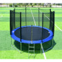 Outdoor Trampoline with Ladder 8FT 12FT 15FT Manufacturer child trampolines for adults with enclosure round 10ft trampoline