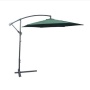 Modern patio banana umbrella outdoor steel hanging parasol