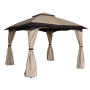 Outdoor garden patio aluminum Party Gazebo tent 10x12ft garden gazebo pergola