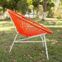 Patio Rattan Rocking Chairs Wicker Furniture Outdoor Metal Chair