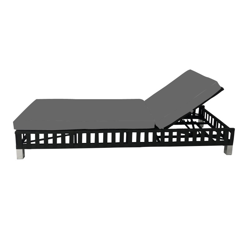 Yoho hot sale aluminium sun loungers resin sun lounger cheap outdoor patio daybed