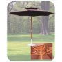 Cheap Price Wooden Square Parasol Outdoor Cafe Patio Parasol Umbrella