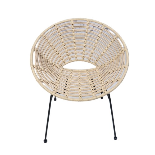 Modern Patio Chaise  Rattan Wicker Dining Chairs Outdoor Garden Chair Sectional Sofa Chair