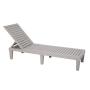 YOHO Hot Sale High Quality Patio Pool Garden Outdoor Modern Plastic Furniture Resin chaise Sun lounger