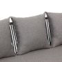 Outdoor Aluminum  sofa set aluminium frame  3 pcs KD sofa set