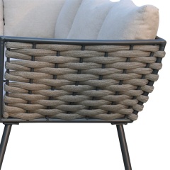 Modern Design Patio Garden Sofa Set Furniture Rope Sofa Outdoor Set Garden Courtyard Leisure sofa