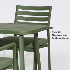 Yoho wholesale restaurant furniture commercial usage bar chair with table