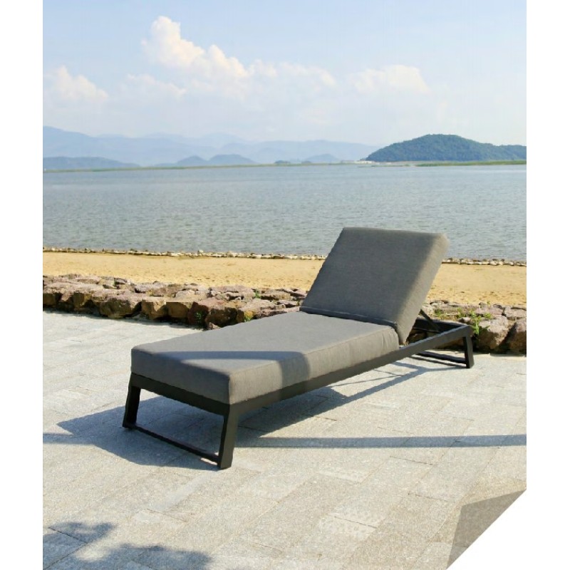 Modern Design Aluminium Sun Lounge Garden Hotel Beach Furniture Sun Pool Lounger Chair